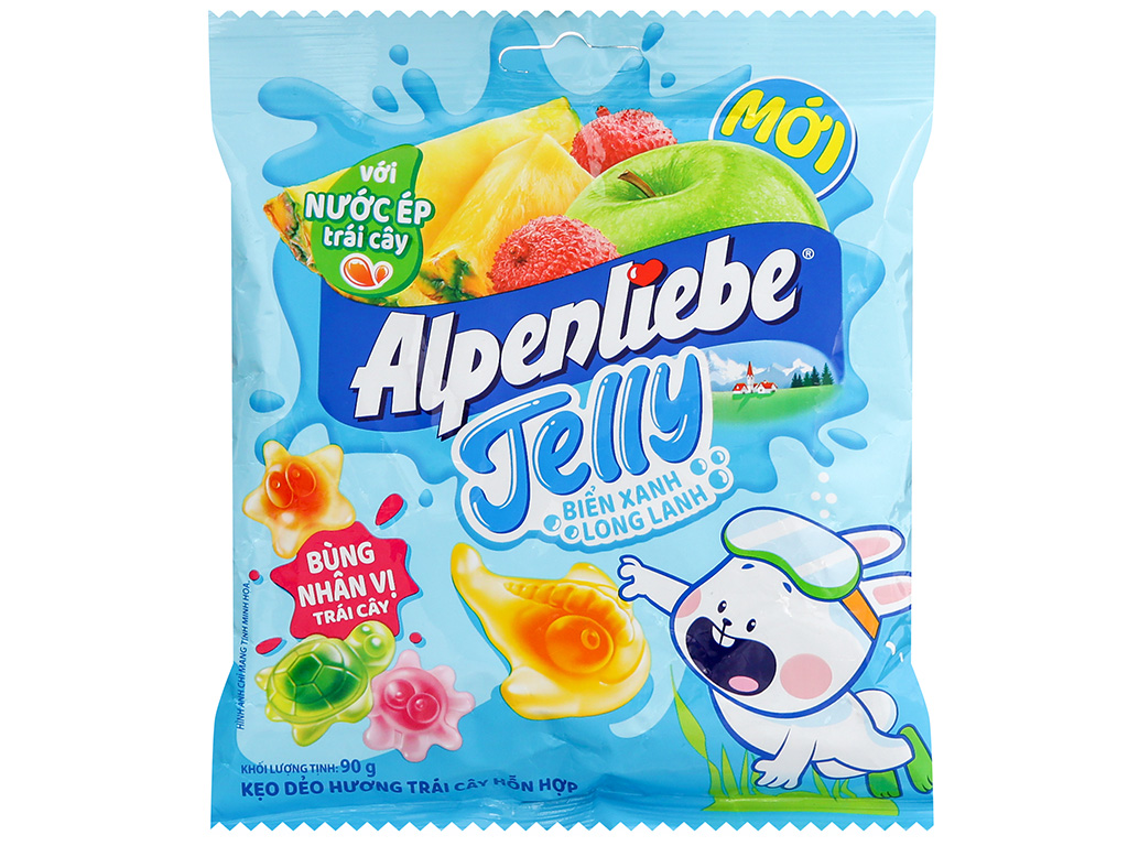 Kẹo dẻo hương trái cây hỗn hợp Alpenliebe Jelly